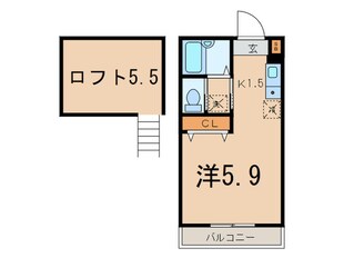 ヴェラハイツ子安台の物件間取画像